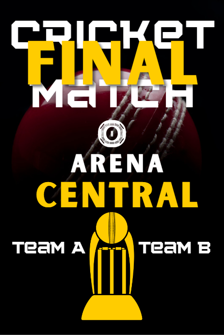 Cricket Players with a bat and ball in hand